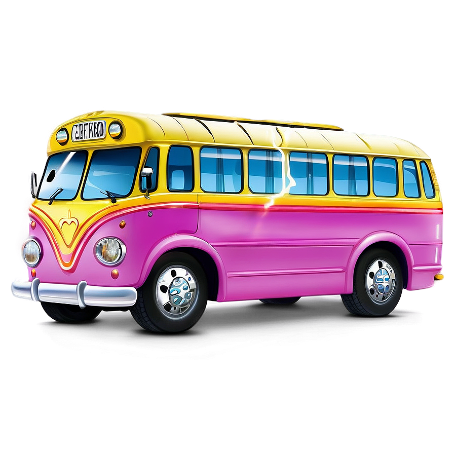 Fantasy Cartoon Bus Png Hic