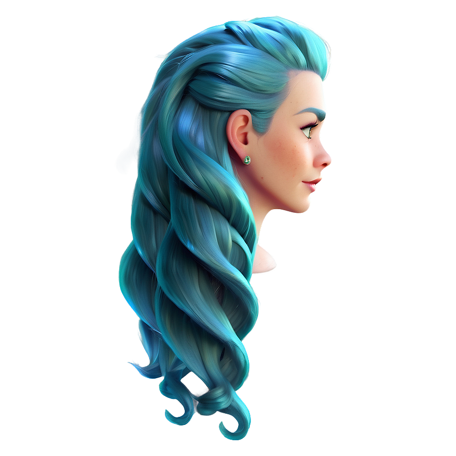 Fantasy Cartoon Hair Png Uot36