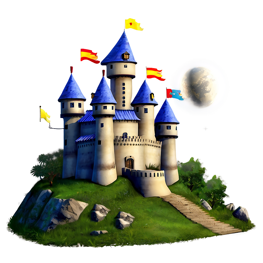 Fantasy Castle Png 05032024