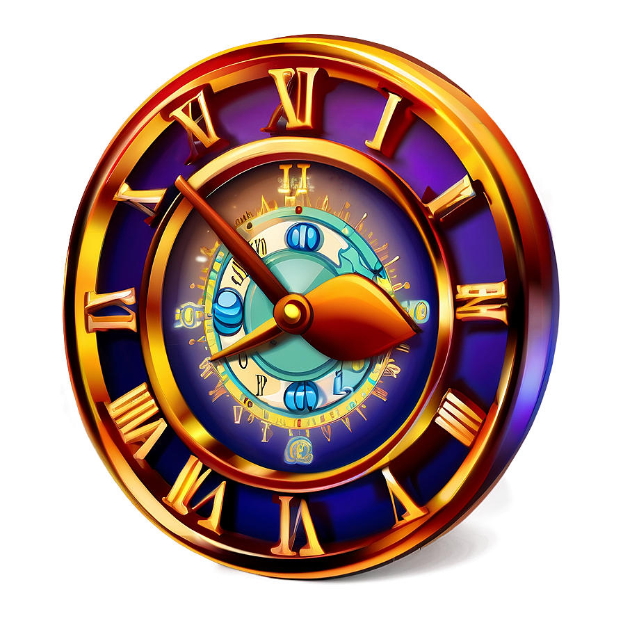 Fantasy Clock Clipart Png 95