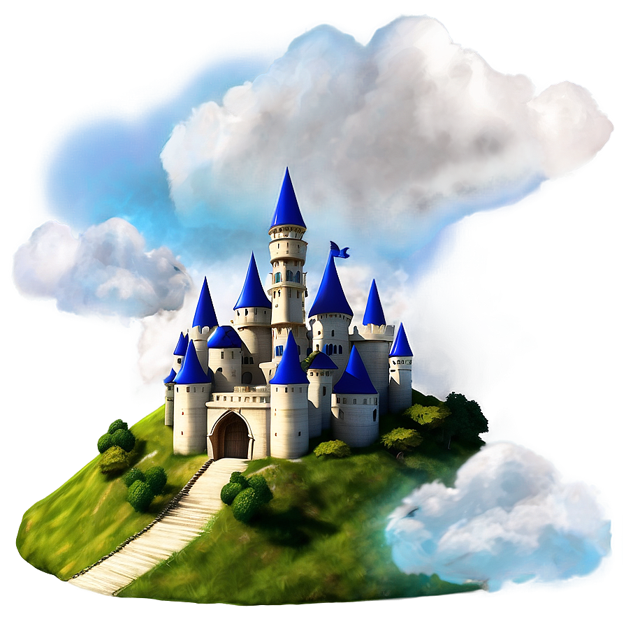 Fantasy Cloud Castle Png 84