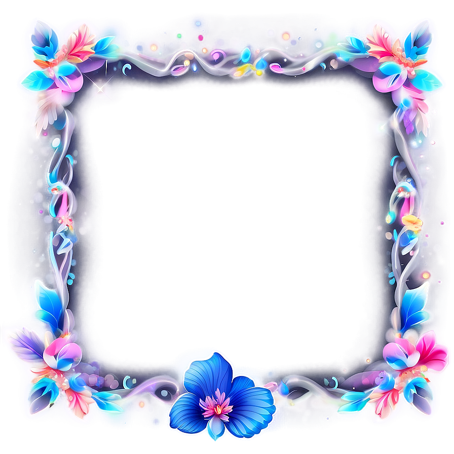 Fantasy Cute Border Png 25