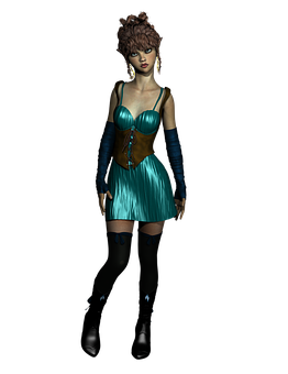 Fantasy_ Elf_ Female_ Character