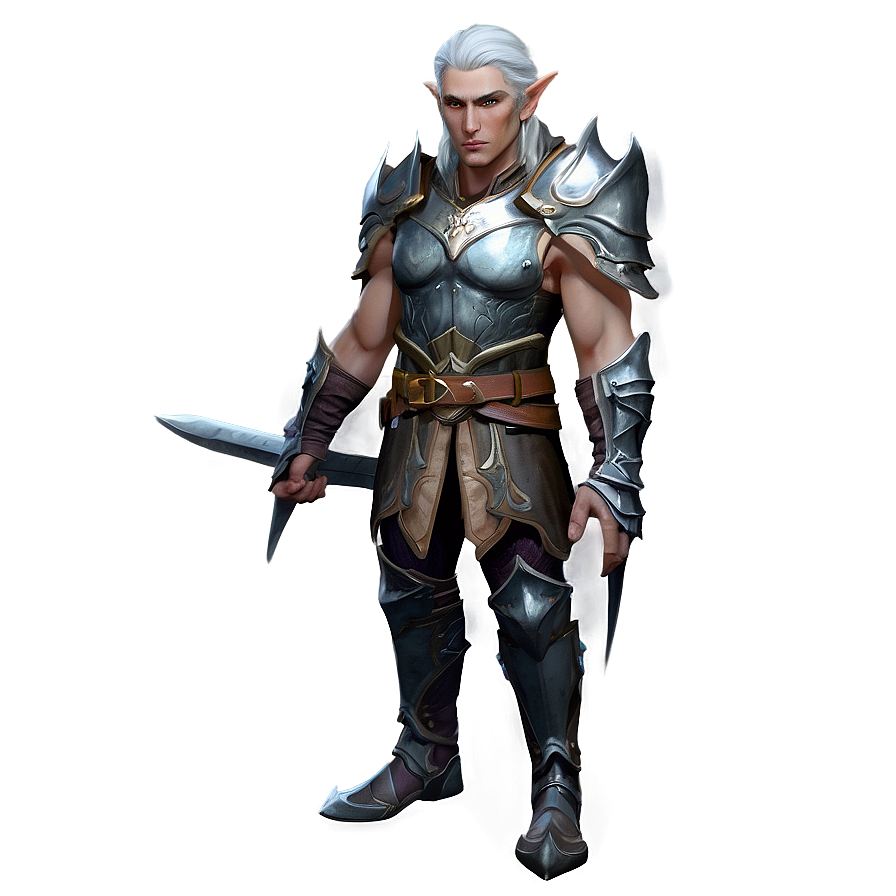 Fantasy Elf Warrior Png 17