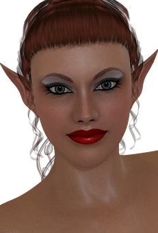 Fantasy_ Elf_ Woman_ Portrait