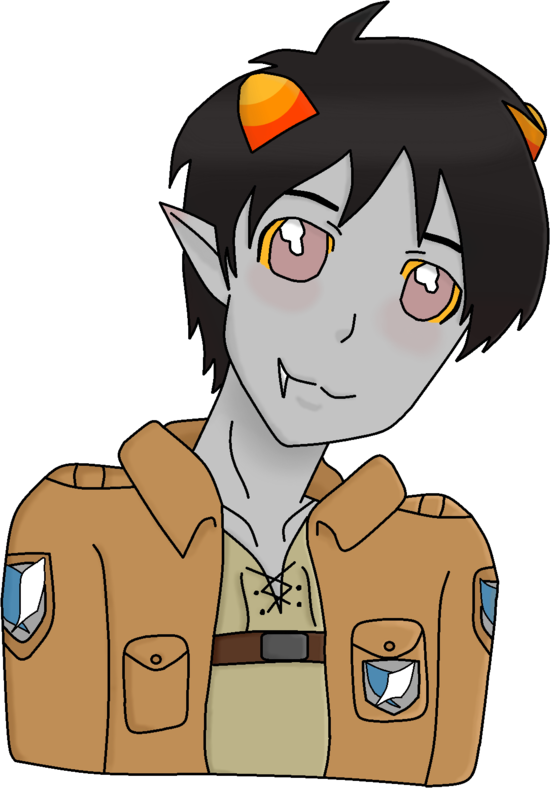 Fantasy Eren Yeager Anime Character