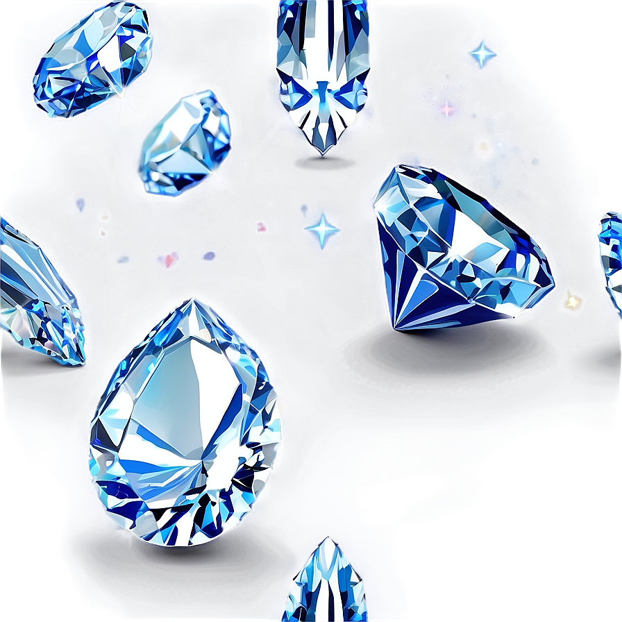 Fantasy Falling Diamonds Png 24