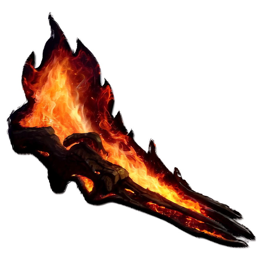 Fantasy Fire Overlay Png 06272024