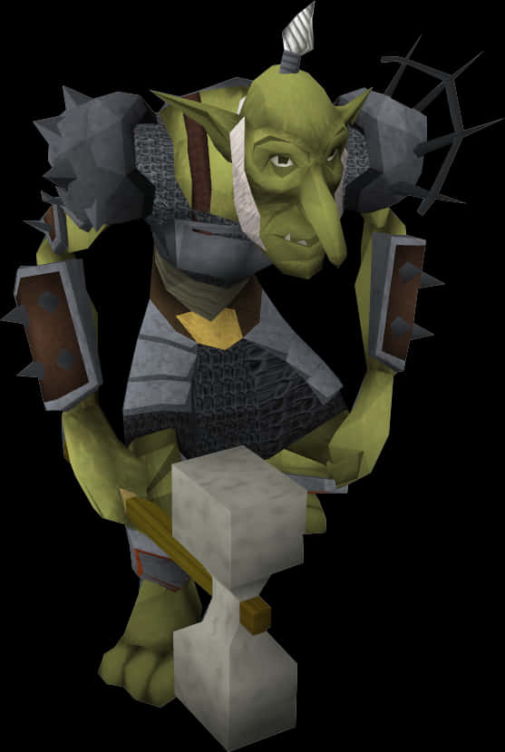 Fantasy Goblin Character3 D Model