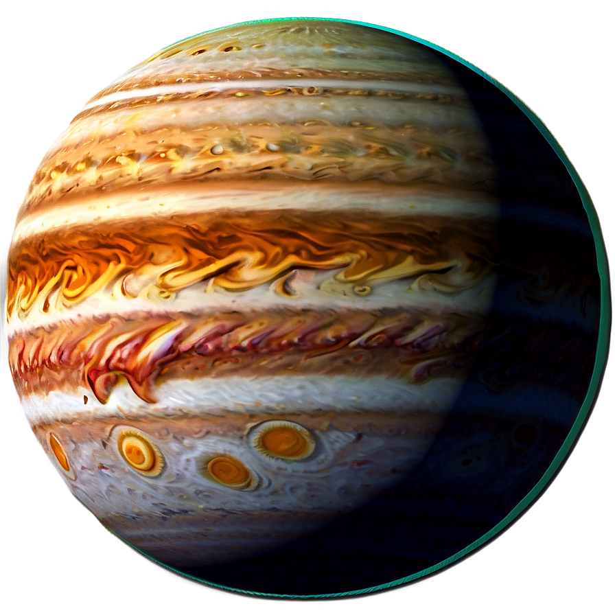 Fantasy Jupiter Scene Png Nqg