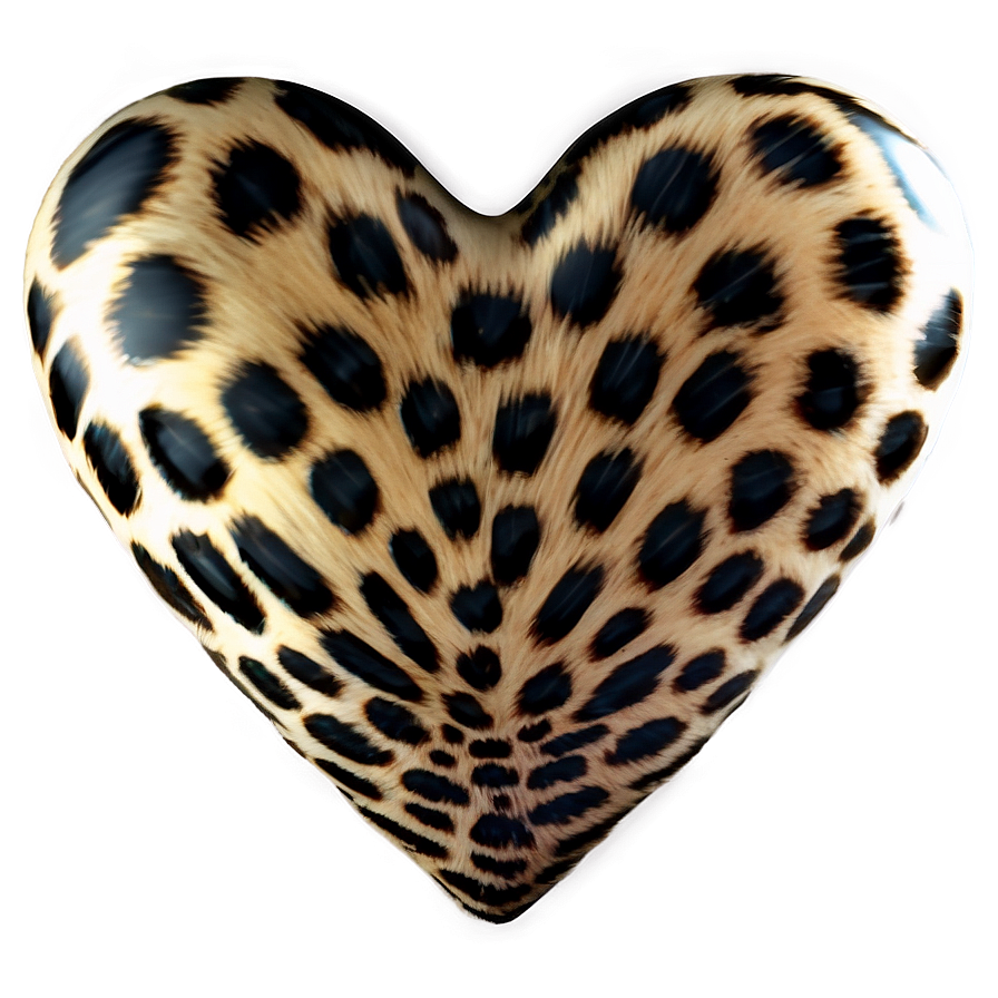 Fantasy Leopard Heart Creation Png 06282024