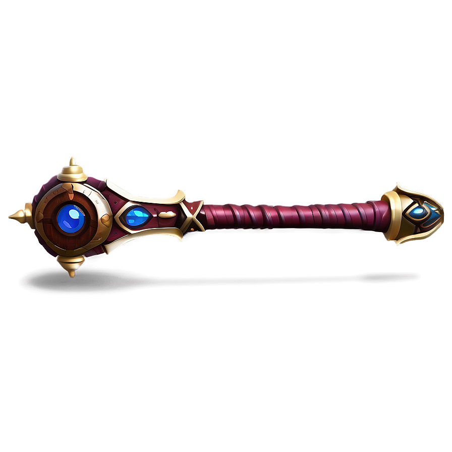 Fantasy Mace Design Png Hog