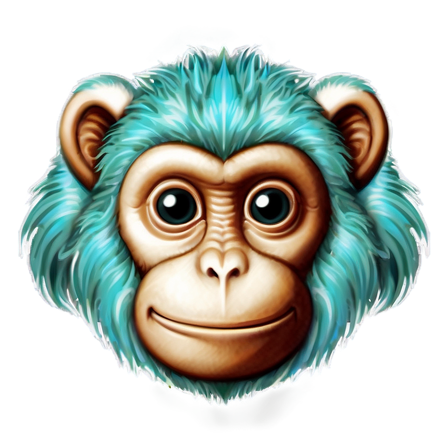 Fantasy Monkey Face Png 46