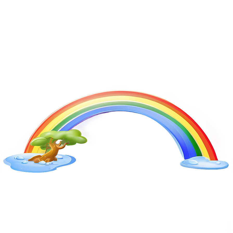 Fantasy Rainbow Landscape Png 78