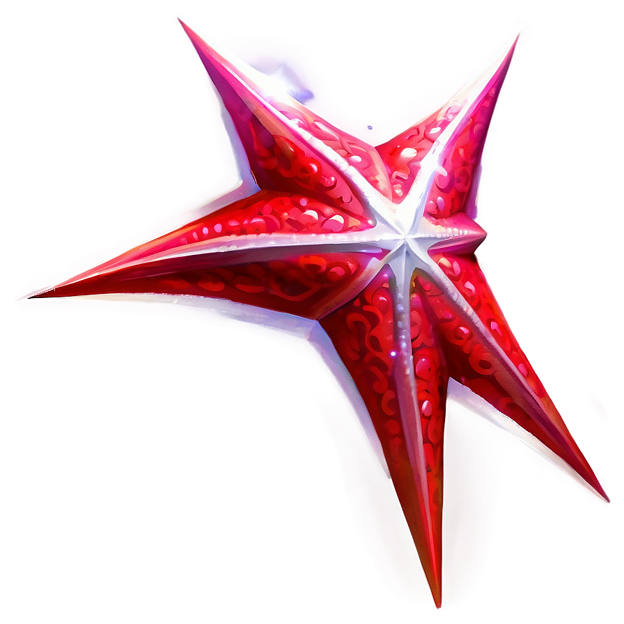 Fantasy Red Star Png Fqt