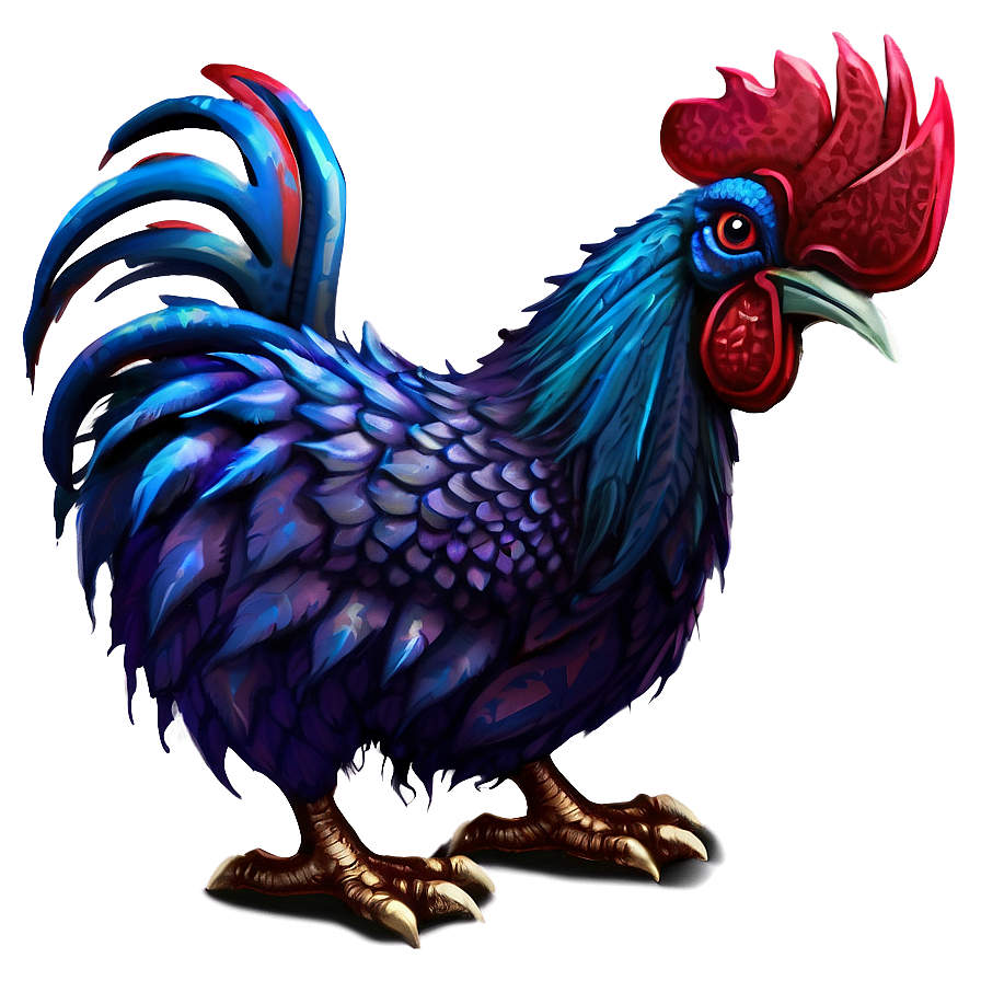 Fantasy Rooster Creature Png Ehu