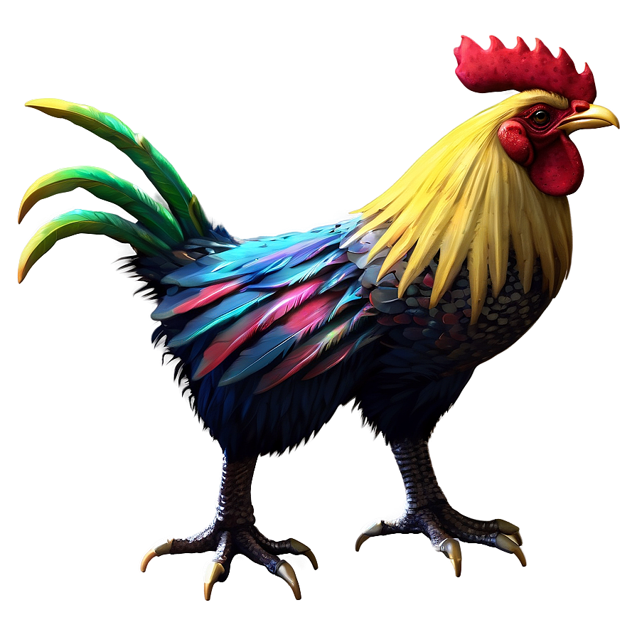 Fantasy Rooster Creature Png Ijw