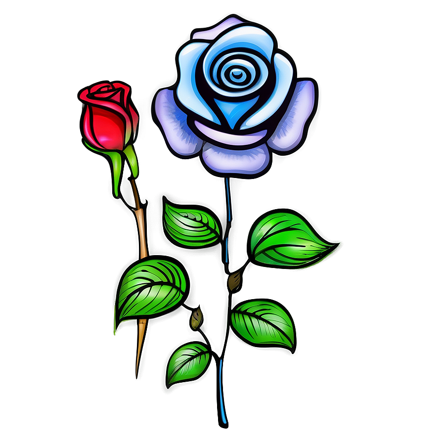 Fantasy Rose Tattoo Creation Png 69