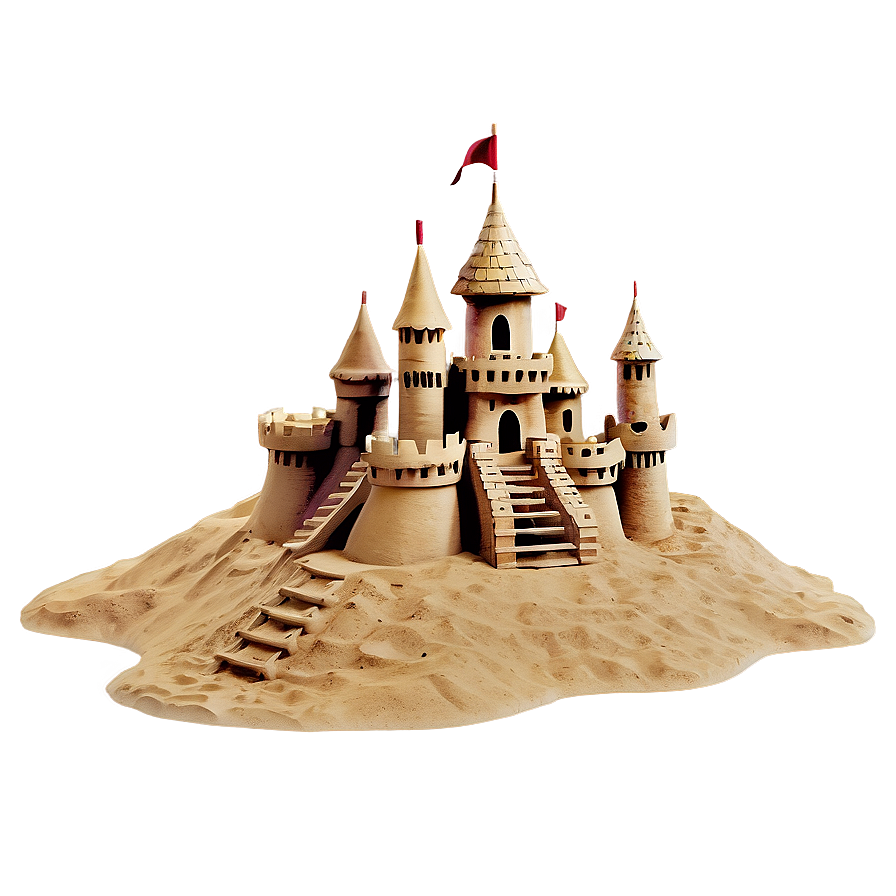 Fantasy Sandcastle Png 06212024