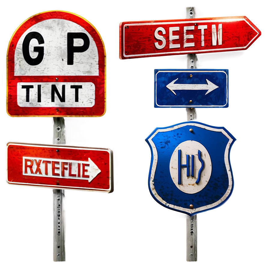 Fantasy Street Signs Png Rjd