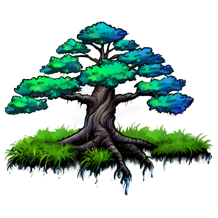 Fantasy Tree Elevation Png 06262024