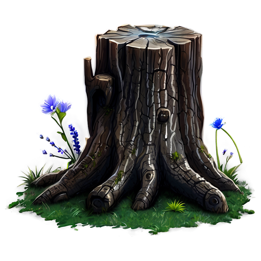 Fantasy Tree Stump Png 2