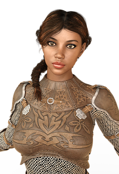 Fantasy Warrior Woman Armor