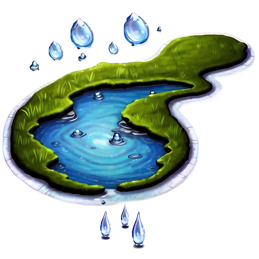 Fantasy Water Puddle Png Ocf