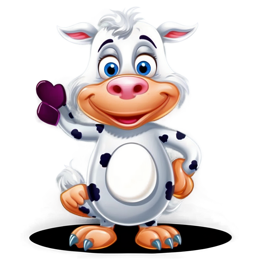 Farm Animal Cartoon Characters Png Fgt