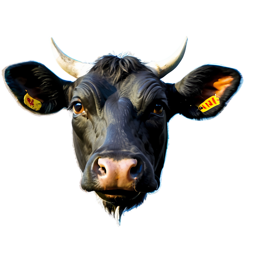 Farm Animal Cow Head Png Eun47