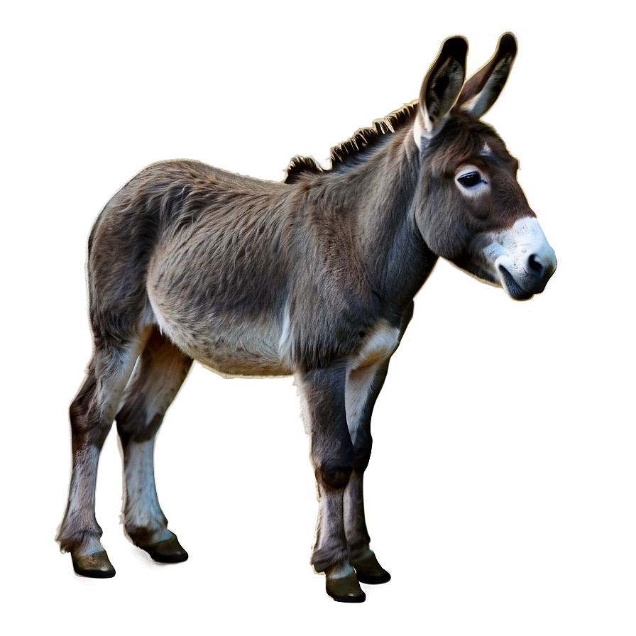 Farm Animal Donkey Png Bdr