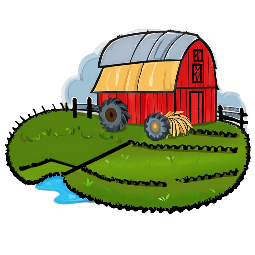 Farm Animals Coloring Page Png Bni