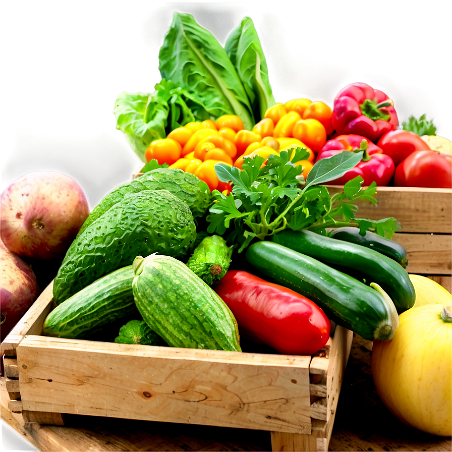 Farm Fresh Vegetables Stand Png 5