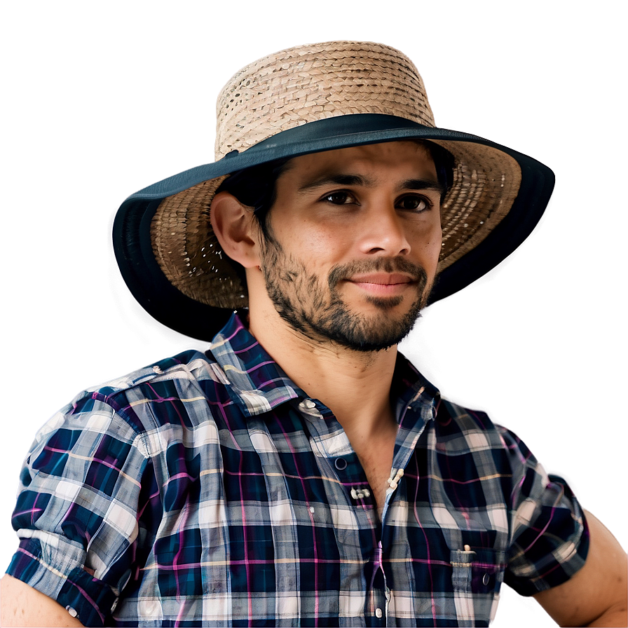 Farmer Hat With Removable Liner Png 06212024