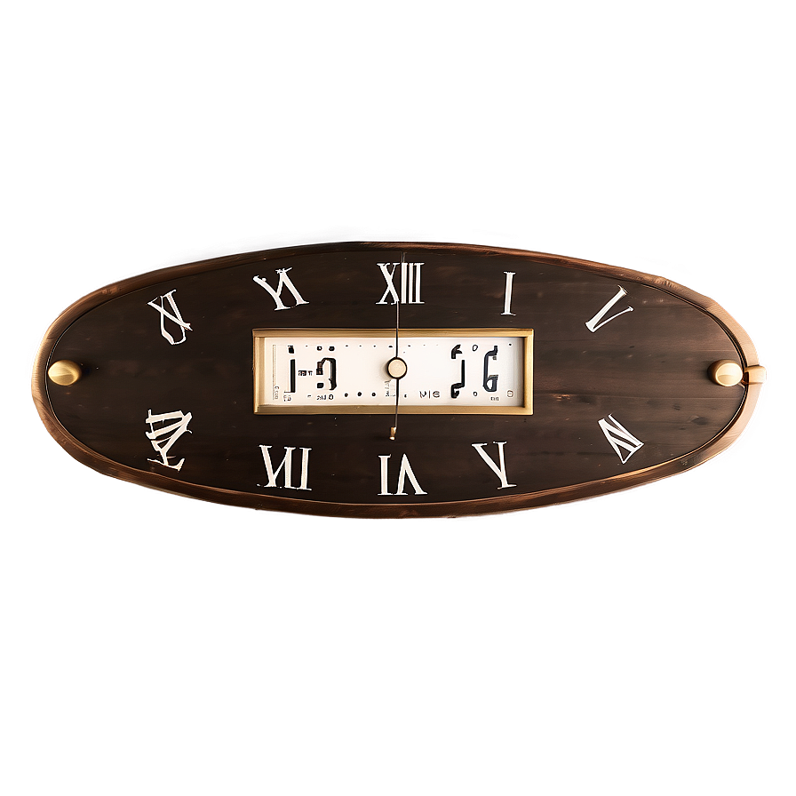 Farmhouse Style Clock Png 70