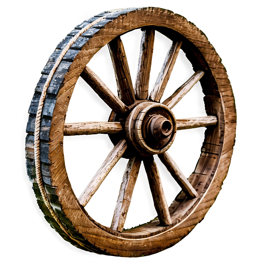 Farmhouse Wagon Wheel Image Png 88