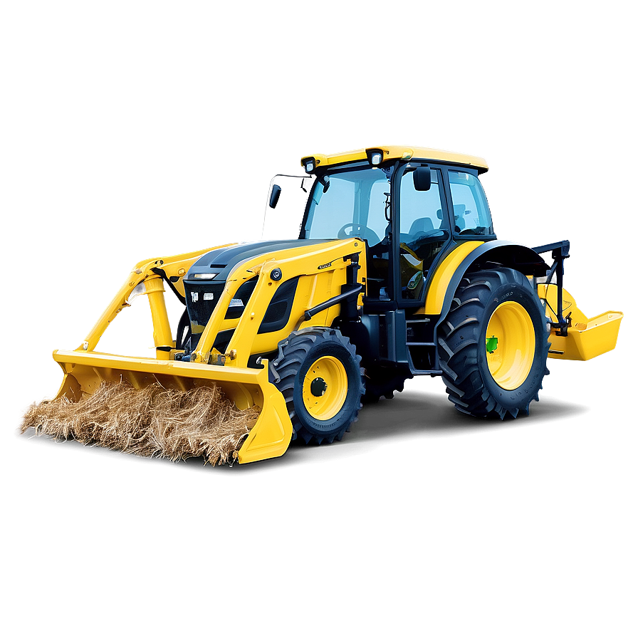 Farming Backhoe Tractor Png Hgy