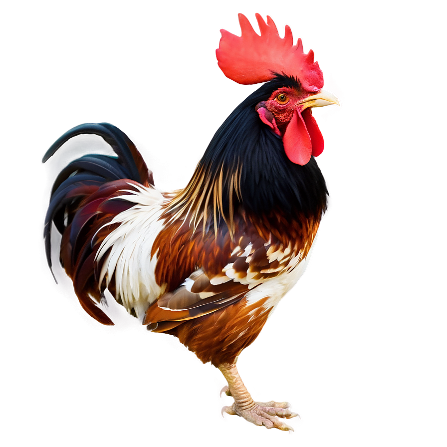 Farmyard Rooster Graphic Png Fgn