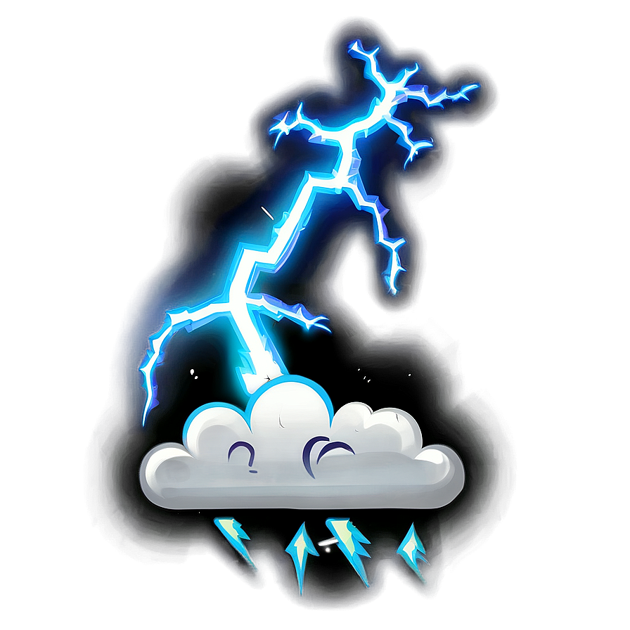 Fart Cloud With Lightning Png Xuy41