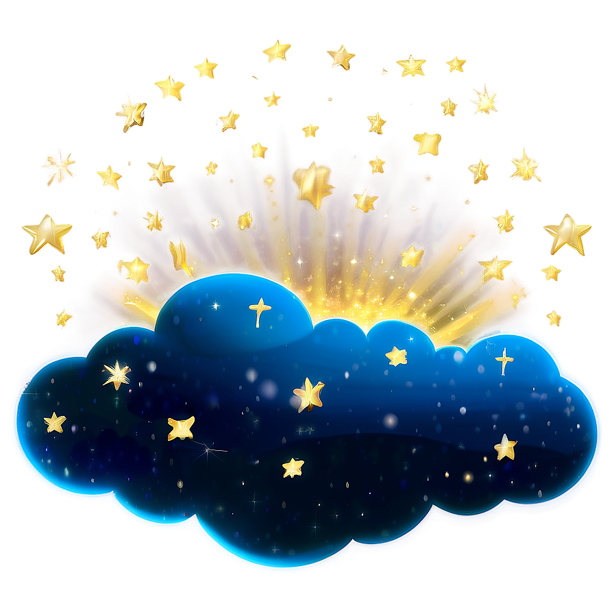 Fart Cloud With Sparkles Png Eys17