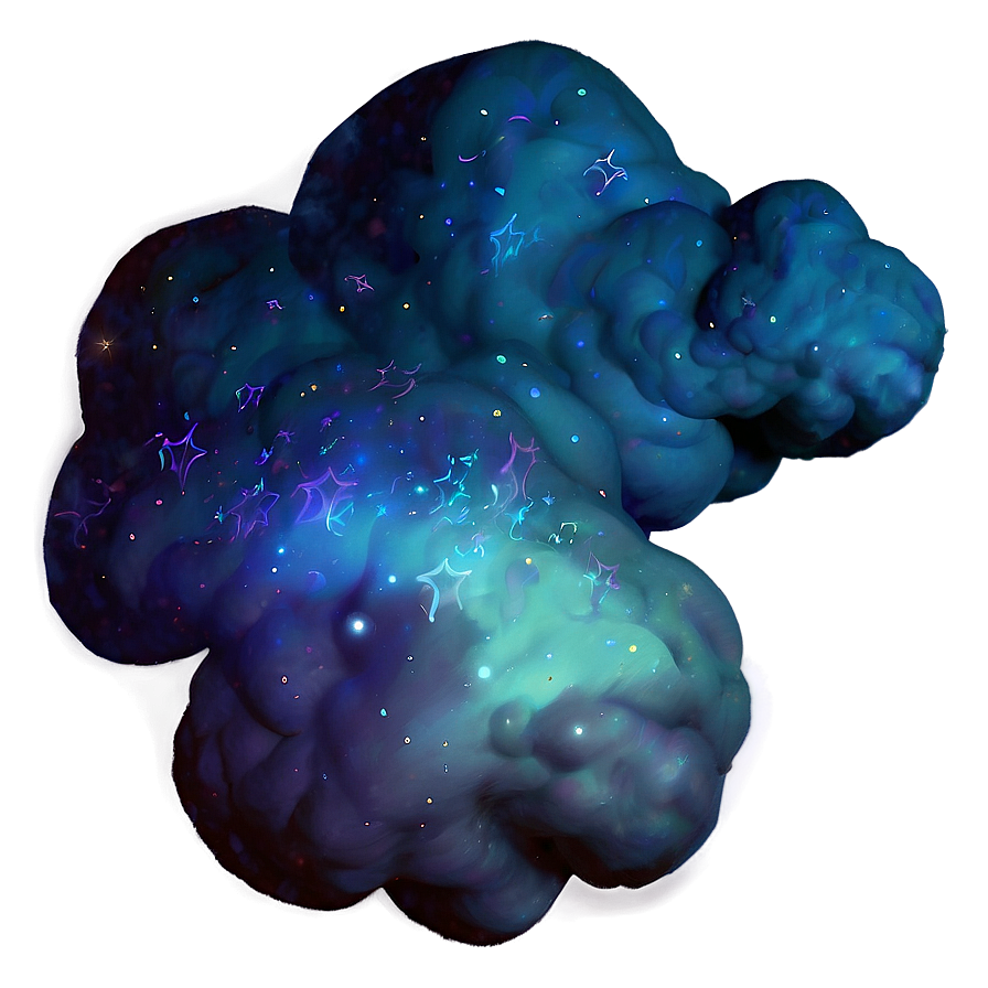 Fart Cloud With Stars Png Gig50