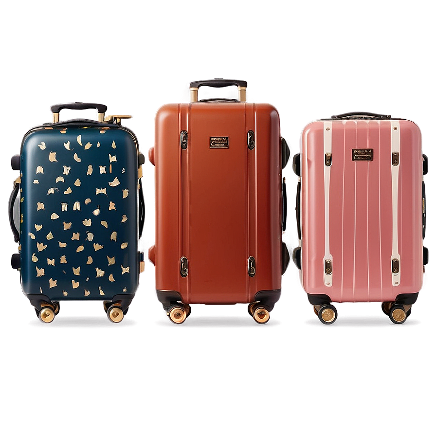 Fashion Forward Luggage Png 05252024