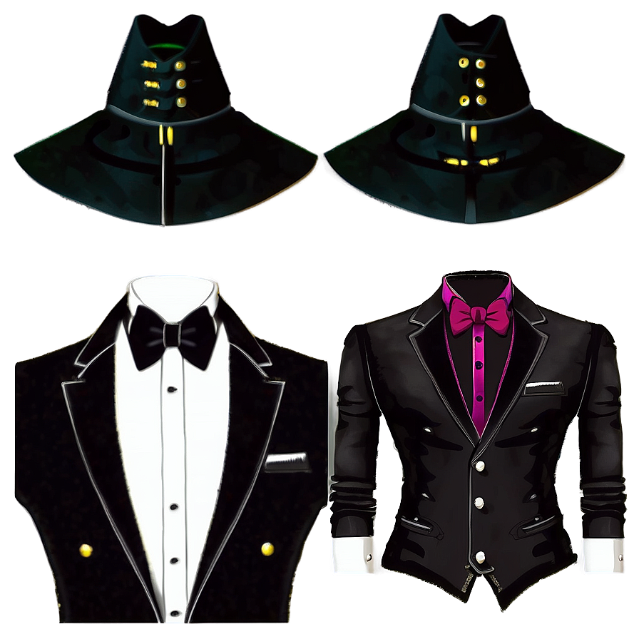 Fashion-forward Tuxedo Look Png Wwd60