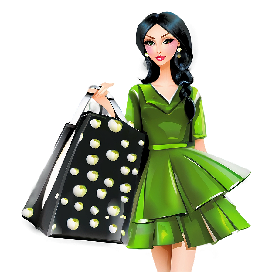 Fashion Girl Illustration Png 45