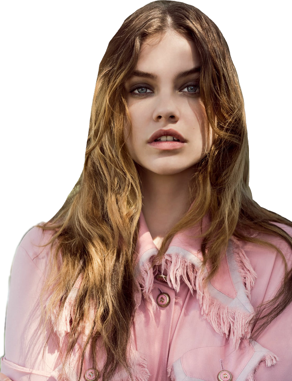 Fashion Portrait Pink Jacket