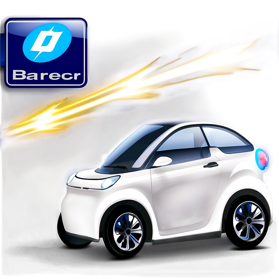 Fast Electric Car Illustration Png 06262024