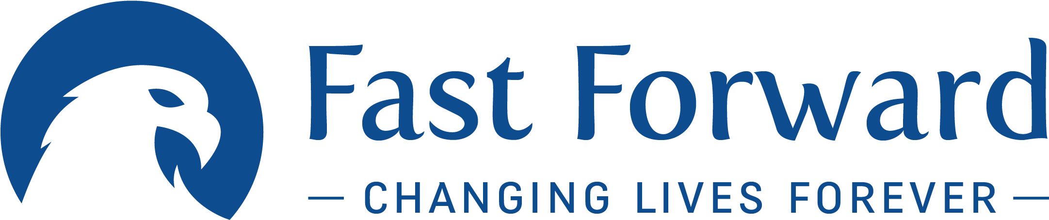 Fast Forward Logo Blue Eagle