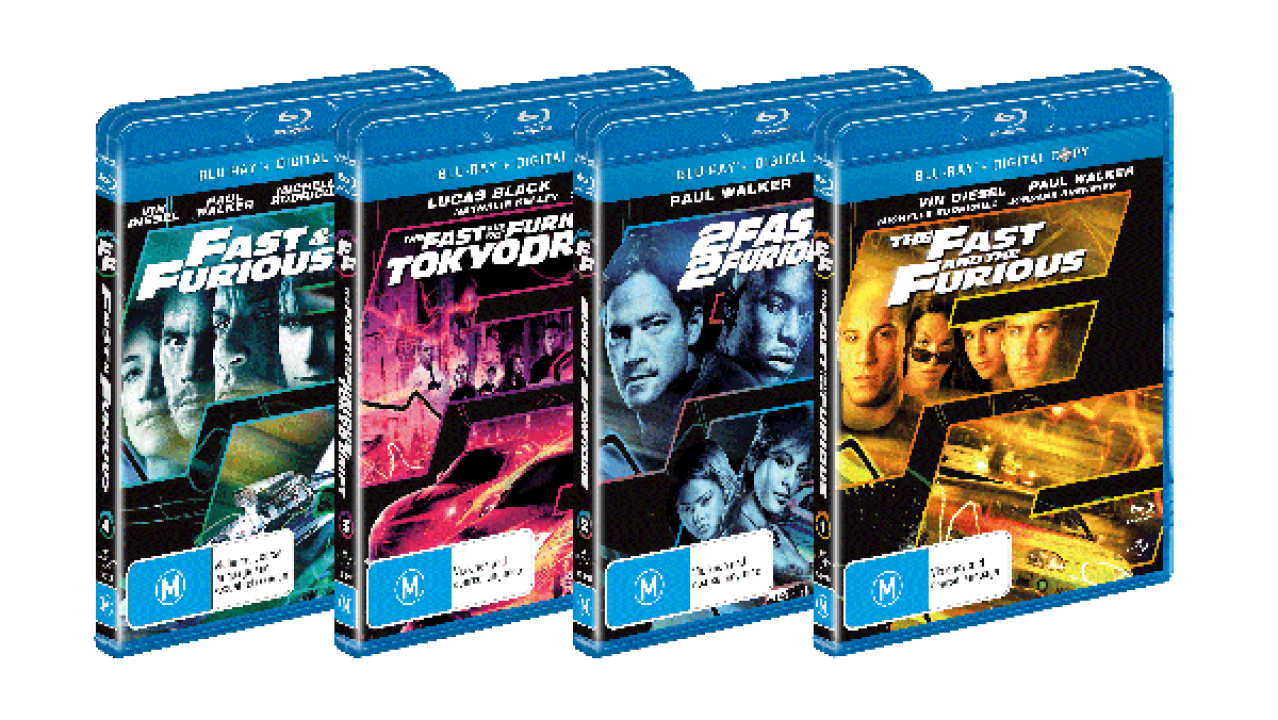 Fast Furious Bluray Collection