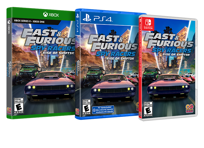 Fast Furious Spy Racers Video Game Covers