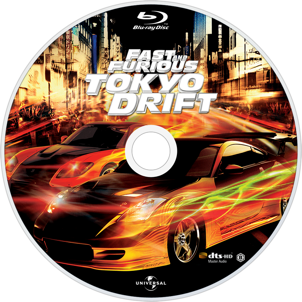 Fastand Furious Tokyo Drift Blu Ray Disc